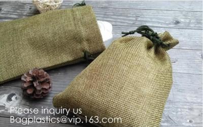 China El caramelo de Brulap empaqueta con el banquete de boda del cumpleaños de la secuencia que el regalo empaqueta el saco del bolso del regalo del yute del favor de partido del arte de las bolsas DIY de Jewelery en venta