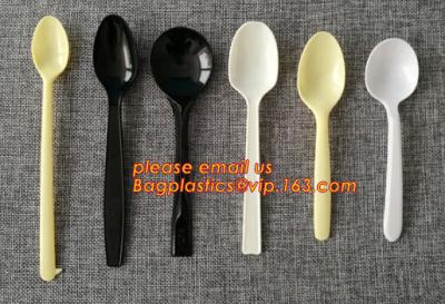 China Los cubiertos para llevar de la comida caliente de la categoría alimenticia fijaron los cubiertos disponibles plásticos, sistema de los cubiertos con el cuchillo plástico del sistema de los cubiertos de la promoción en venta