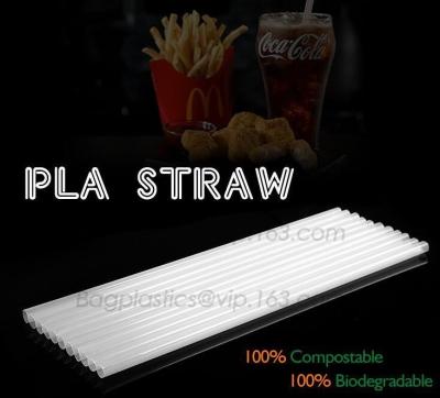 China El café recto plástico disponible revuelve la paja de beber, paja de beber recta, paja de beber biodegradable para los niños en venta