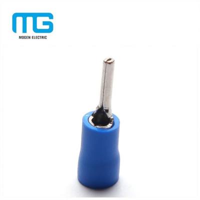 China PTV2-10 Series Wires PTV2-10 Series YellowTerminal Red Blue Copper Connecting Flat Pin Pre-insulating Terminals for sale