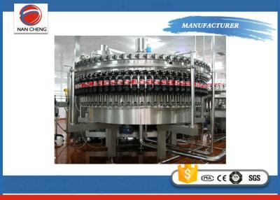 China Soda Bottled Water Production Machines , Large Capacity Rotary Liquid Filling Machine for sale