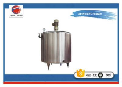 China Aseptic Electric Heating Mixing Tank , Juice Processing Stainless Steel Tanks for sale