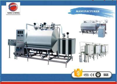 China Customized Mobile CIP System 3KW , CIP Water Treatment Acid Tank Alkali Tank for sale