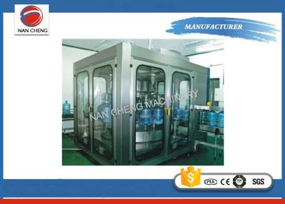 China Electric 5 Gallon Water Filling Machine SUS304 450bph 380v / 50hz Plc Control for sale