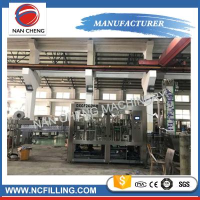 China Pet Bottle Soft Drink Water Carbonated Drinks Filling Machine Washing Filling Capping Machine for sale