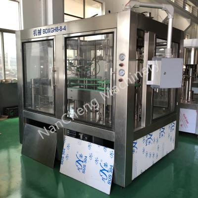 China Touch Screen Mineral Water Bottle Filling Machine , 3 In 1 Filling Machine for sale