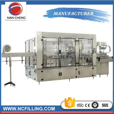 China Trade Assurance Auto Water Filling Machine Gas Soft Drink Processing Line for sale