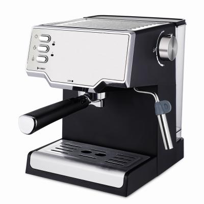 China Espresso machine with frother 15Bar pump espresso machine coffee maker for sale