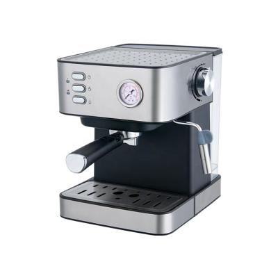 China Wholesale Hotel Temperature Control Aluminum+abs Coffee Machine Wholesale Automatic Professional Commercial Espresso Machine for sale