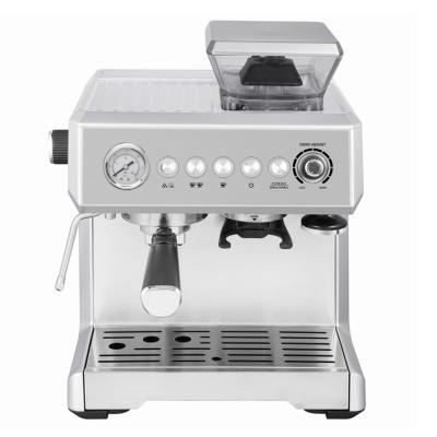 China Hotel Espresso Maker Pump Pressure with Cappuccino Coffee Machine Milk Frothing Steam Function for sale