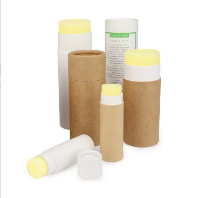 China Custom Recyclable Box Packaging Box Air Freshener Lip Balm Containers Packaging Lift Up Craft Paper Tubes Twist Lipstick Tube for sale