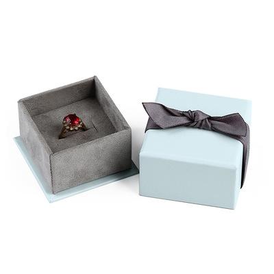 China Packaging Jewelry Packaging Wholesale Ring Gift Arc-knot Jewelry Box Packaging For Jewelry Gift Box for sale