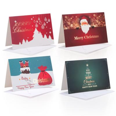 China Europe Christmas Cards Thank You Gold Foil, Amazon Top Sell Four Assorted Designs 40 Cards With Envelopes 4 x 6 Inch Greeting Cards for sale