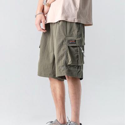 China New Style Anti-wrinkle Cargo Shorts Men Half Pant Utility Shorts With Pocket Custom Nylon Cargo Shorts For Men for sale