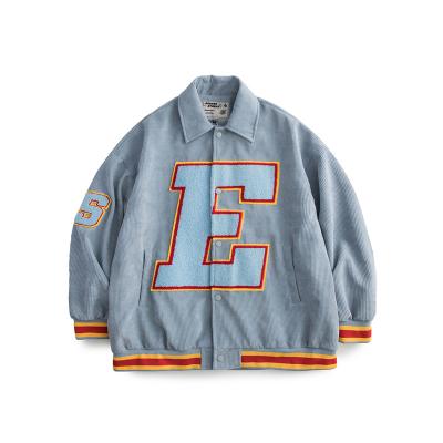 China Custom Logo Men Oversized Fashion Jackets For Corduroy Reversible Mens Jackets Wholesale for sale