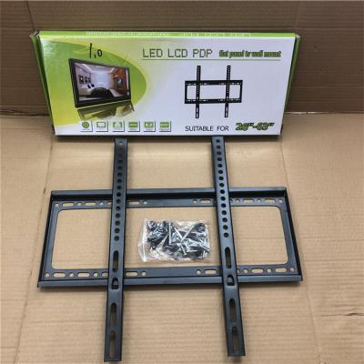 China China Factory Price LED Steel Fixed LCD TV Mount Wall 26-63 Inch Universal TV Wall Bracket for sale