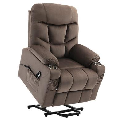 China SEB Okin Motor Synthetic Leather Extended for Elderly Electric Power Recliner Lift Chair Sofa Reclinable for sale