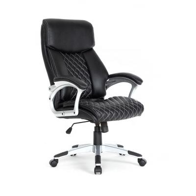 China (Height) Adjustable Swivel Black Silla Oficina Office Chair from SEB Customize Executive Synthetic Leather for sale