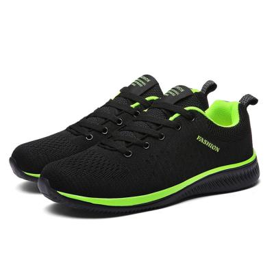 China Mesh Upper Breathable Men's Running Shoes Large Size Anti-slippery Comfortable Men's Sneakers for sale