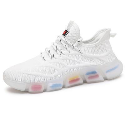 China Hot Selling Anti-slippery Shoes Men's Breathable Sports Shoes Sneakers Rainbow Color Shoes and Sneakers for sale