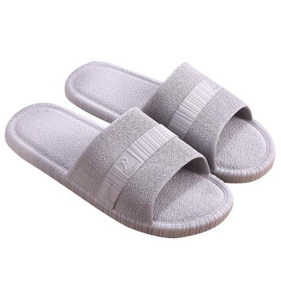 China Anti-slippery Bathroom PVC Anti-skid Mens Slippers Men's Indoor Slippers for sale