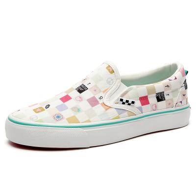 China Fashion Trend Hot Selling Women's Canvas Shoes Women Hand Painted Flat Comfortable Casual Shoes for sale