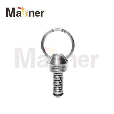 China Durable 304 Stainless Steel Pressure Relief Valve For Ball Lock Cornelius Beer Kegs Lid for sale