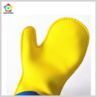 China Printed kitch cooking microwave heatproof glove heat insulating oven mitts for sale