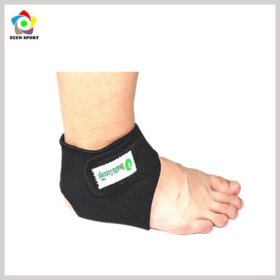 China Breathable Ankle Support Brace Neoprene Brace For Ankle Black Sprained for sale