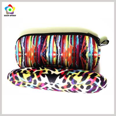 China Protective Glass Neoprene Sunglass Sunnies Bag Optical Soft Glasses Carry Case for sale