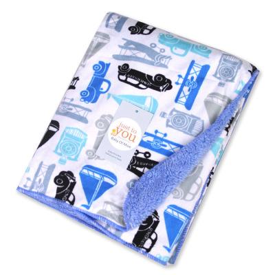 China Folded Super Cheap Polyester Fleece Blanket Plush Fleece Blanket Soft Touch Baby Blanket for sale