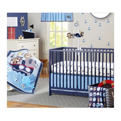 China High quality and low price hot organic baby bedding crib set soft baby bedding crib bedding set for sale