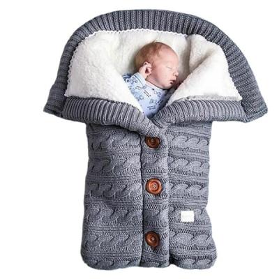 China Hot Recommend Wholesale Natural Fleece Warm Baby Sleeping Bags For Baby Winter for sale