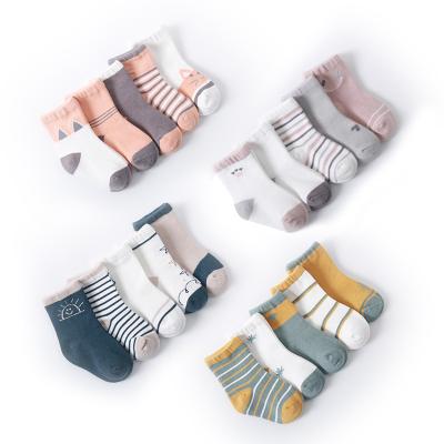 China New Design Breathable Good Quality Baby Socks With Bow Cotton Birthday Gift Socks For Baby Flower Baby Socks for sale