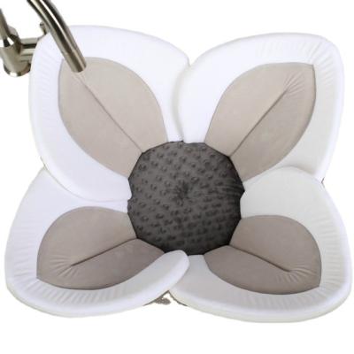 China Multi-Function Wholesale Color Flower Newborn Baby Safety Bathing Protective Baby Shower Seat Protector Baby Bath Protector for sale