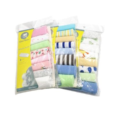 China Cotton Polyester Baby Wash Small Folded Towels For Babies Mouth Towel For Baby for sale