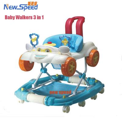 China Training Baby Walking 8 Parts Plastic Wheels Swivel Baby Walker Inflatable Baby Walker 360 Degree Rotating Baby Walker for sale