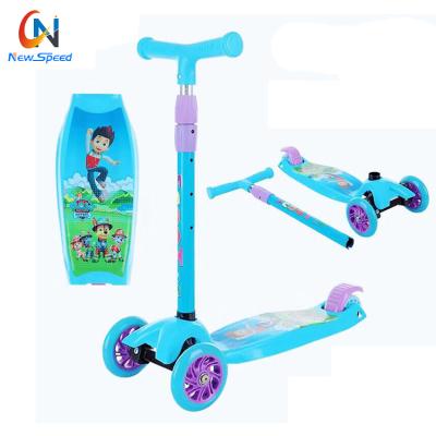 China Kid 3 Wheels Stand Up Tricycle Scooter Kids Scooter 3 Wheel Scooter Hot Cheap Carbon for sale