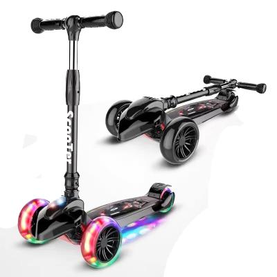 China BOX TRICK AND SIT Best Quality pp kids scooter/baby scooter kids Toy Kick Scooter/Three wheel kids with light for sale