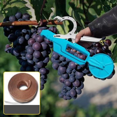 China cordless electric vegetable rechargeable twist tie machine garden tools tying machine for cucumber pepper flower for sale