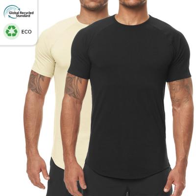 China Custom Eco Friendly Reusable Ropa Ropa Sustentables Rpet Sustentables Anti-Wrinkle Para Ropa Reusable T-Shirt Men for sale