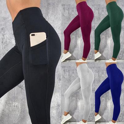 China Gym Breathable Apparel Workout Sportswear Cycling Pants 4 Way Stretch Butt Crac! crack! push up polyester leggings for women and yoga pants for sale