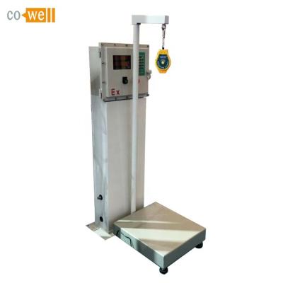 China Cowell lpg gas filling machine LPG-120 scale for sale