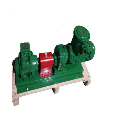 China Automotive YB-80 Diesel / Positive Fuel / Gasoline Rotary Vane Pump With Coupling Drive for sale