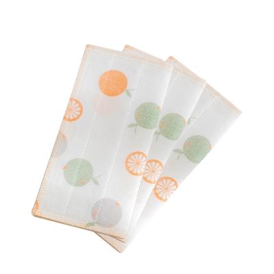 China Kitchen Towel Fruit Print Dish Cloth Kitchen Hand Towel Microfiber Viable Quick Dry Cute Towels Cleaning Cloth Durable for sale