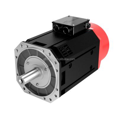 China Waterproof AC 22KW Spindle Servo Motor For CNC Vertical Lathe Te koop