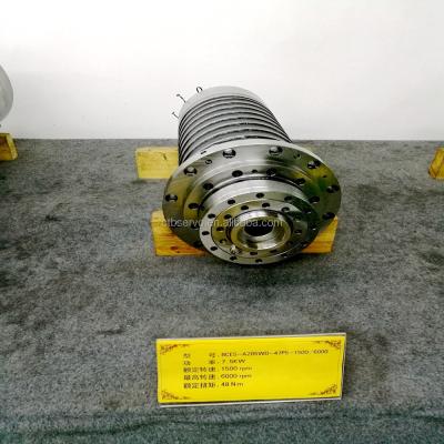 China CTB BCES BT50A 22KW 280N.m Water Cooling 750-2000rpm Spindle Milling Motor For CNC Milling Machine for sale