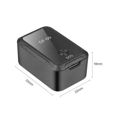 China Motorcycle GF-09 Vehicle GPS Tracker Review Ultra Mini GPS Long Standby Magnetic SOS Tracking Device GPS Positioning Tracker for sale