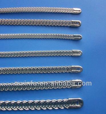 China Underwear 5mm/6mm/8mm/10mm spiral-stay steel bone for sale