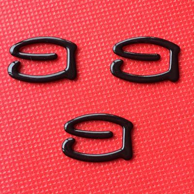 China Adjustable Underwear 17-18mm Back Bra Swan Hook Bikini Hook Strap Hook for sale